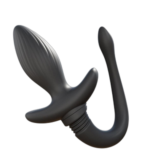 Zoe - Vibrating Butt Plug - Puppy Tail Butt Plug - 10 Frequency Vibrating Anal Toy