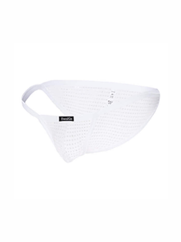 Men's Breathable Mesh Thin Strap Briefs