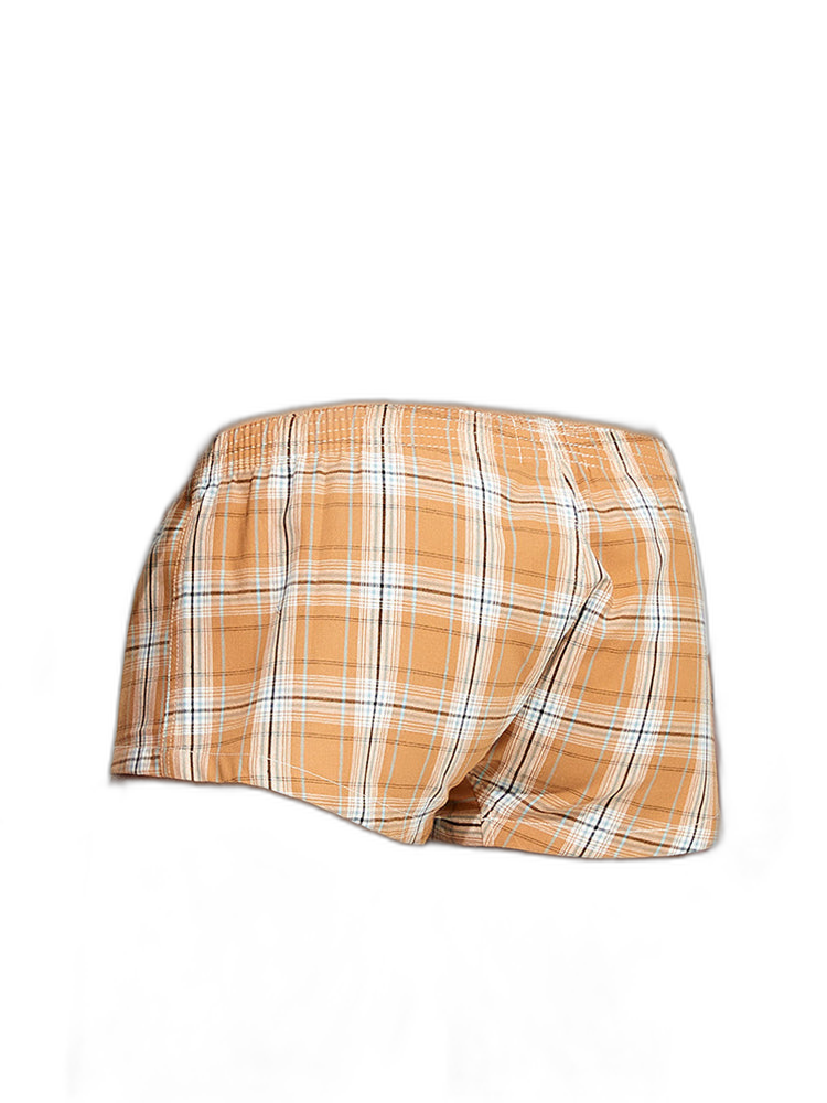 2 Pack Men's Plaid Lounge Shorts, Stylish and Breathable Sleep Trunks