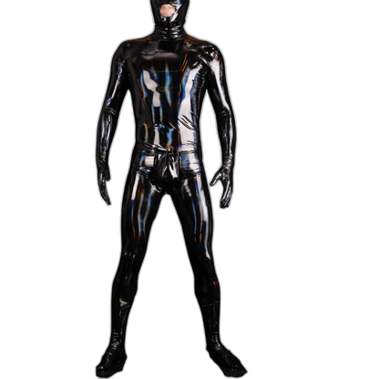 Men's Long Sleeve Spandex Bodysuit