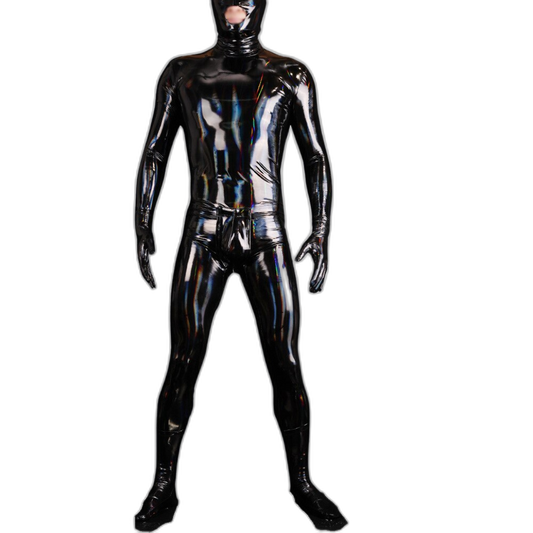 Men's Long Sleeve Spandex Bodysuit