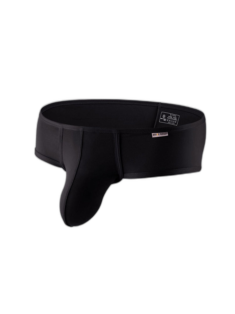 2 Pack Men's Low-Rise Contoured Pouch Stretch Fit Sporty Cut Trunks