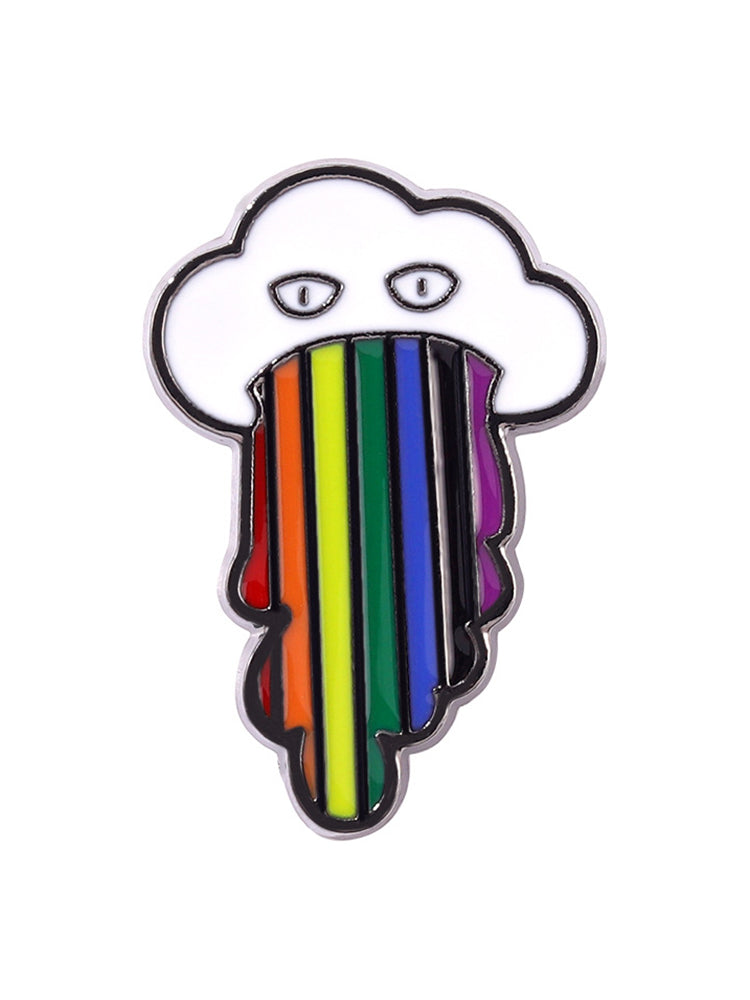Lgbt Creative Love Flag Hot Air Balloon Pin
