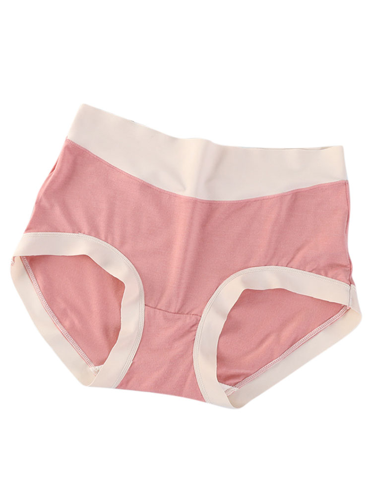 Men's Mid-Waist Colorblock Butt Lifting Briefs