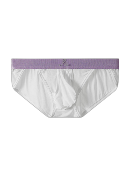 3 Pack Men's Ice Silk Breathable Mesh Low-Rise Classic Briefs
