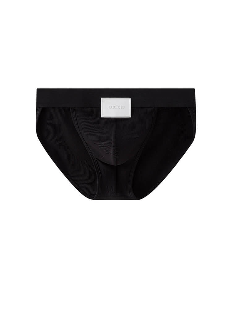 Men's Sexy Mid-Rise High-Cut Cotton Briefs