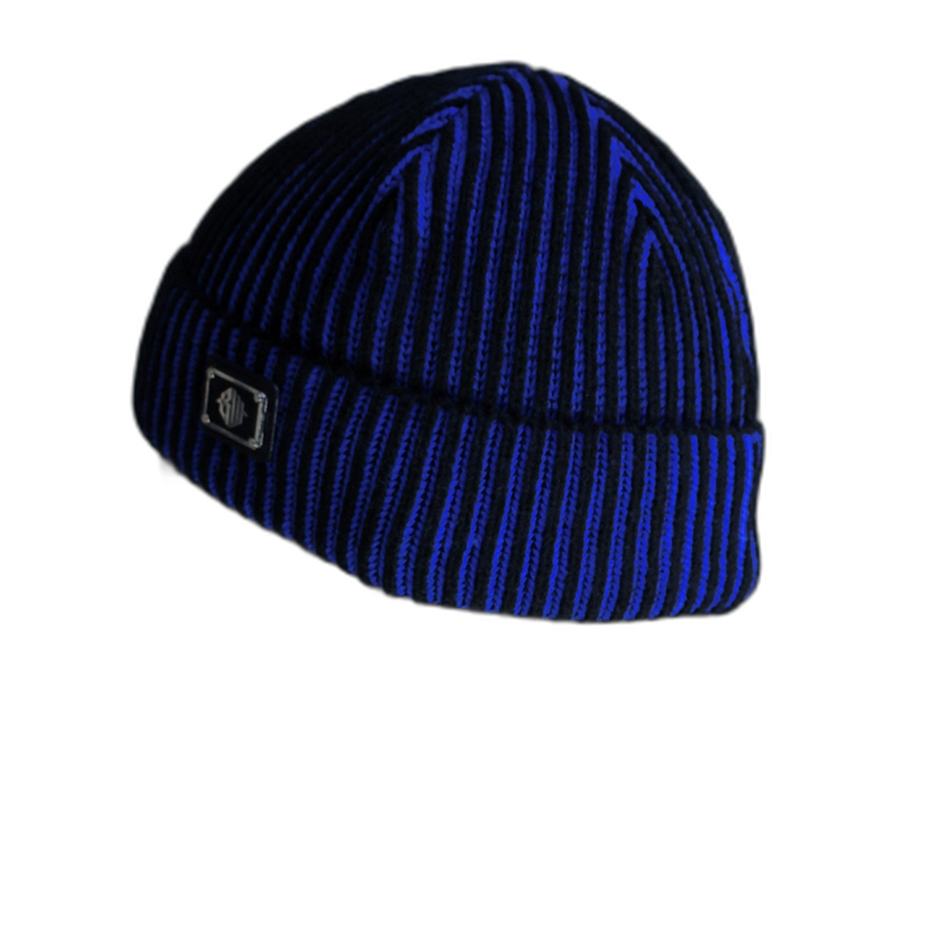 Breedwell Darkroom Rib Beanie Blue