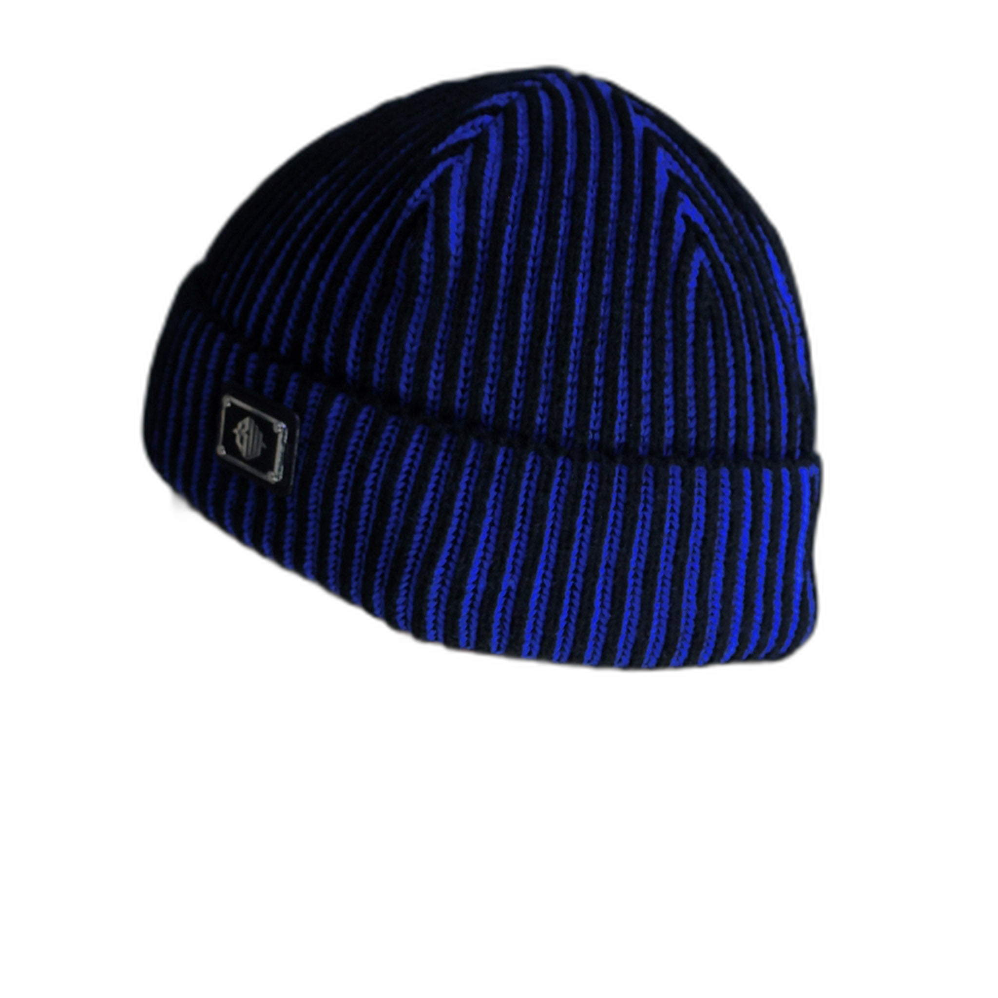 Breedwell Darkroom Rib Beanie Blue