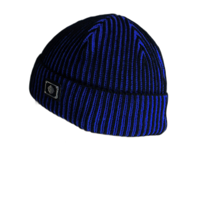 Breedwell Darkroom Rib Beanie Blue