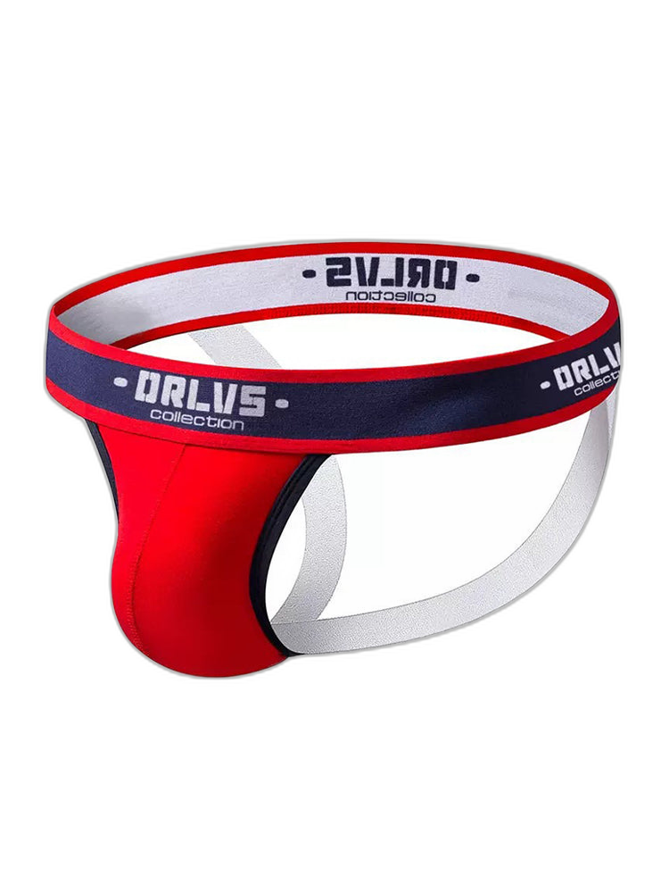 3 Pack Men's U-Pouch Striped Sexy Jockstraps