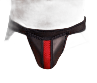 Mr S Leather Neo Air Mesh All Access Brief | Black/yellow