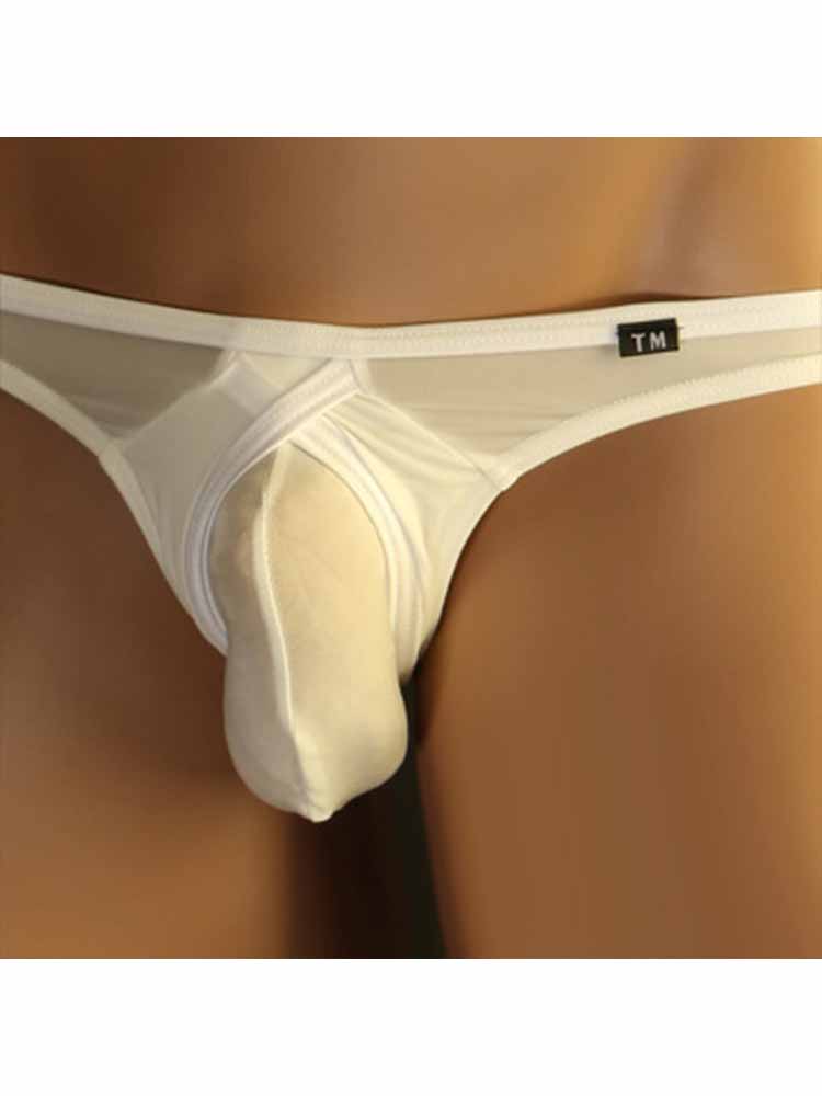 Men's Sexy Silky Stretch Thin Briefs