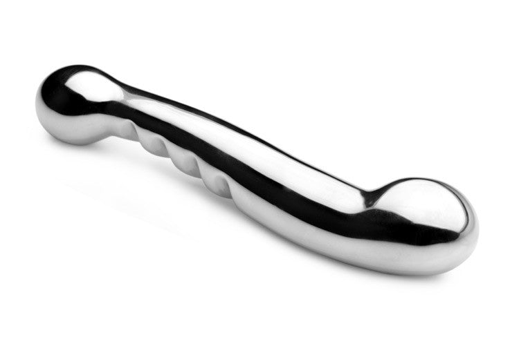 Steel Elegance Dual Dildo