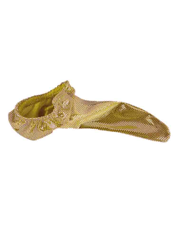 Solid Color Polka Dot Faux Leather Cock Sock