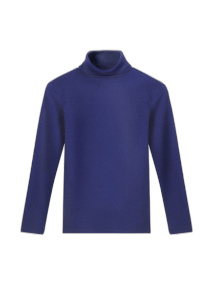 Men's Mid-high Collar Warm Cold-proof Long-sleeved Bottoming Shirt