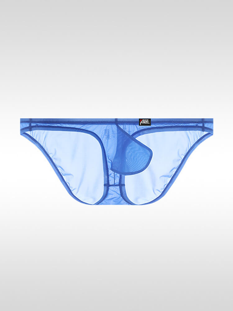 Men's Sheer Sexy U-Shaped Bulge Thin Briefs