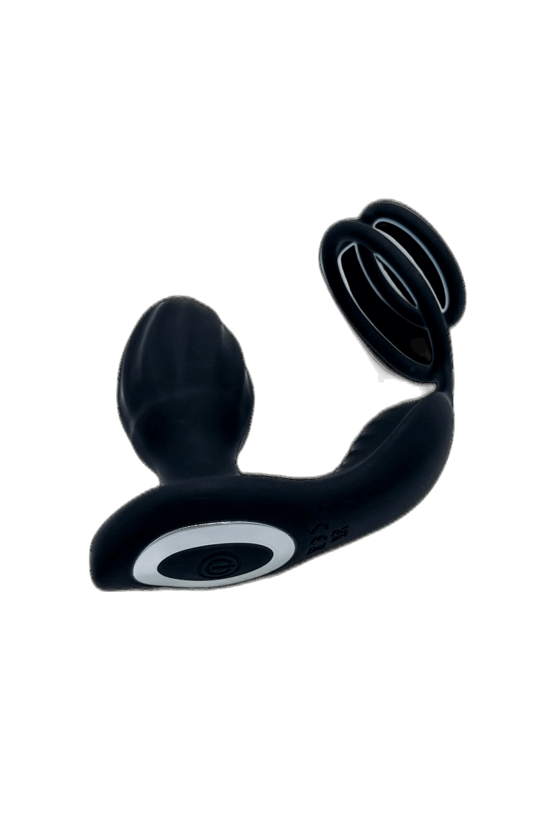 Double Ring Rotary Anal Plug