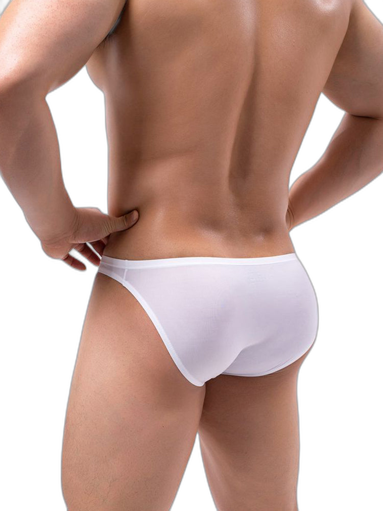 3 Pack Men's Sexy Comfortable Large Pouch Bikini