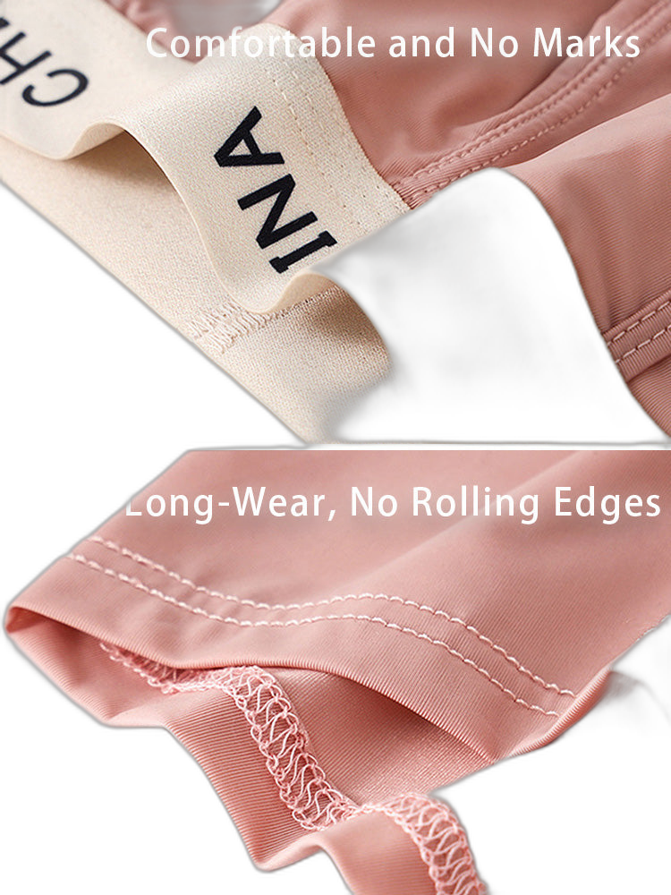 3 Pack Men's Ice Silk Bare-Sensation Breathable Lightweight Separating Trunks