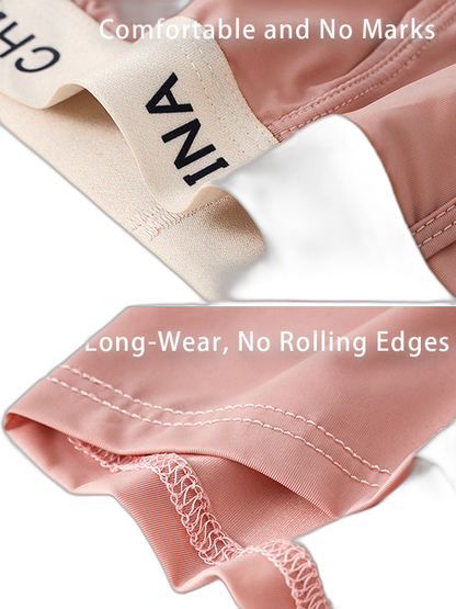 3 Pack Men's Ice Silk Bare-Sensation Breathable Lightweight Separating Trunks