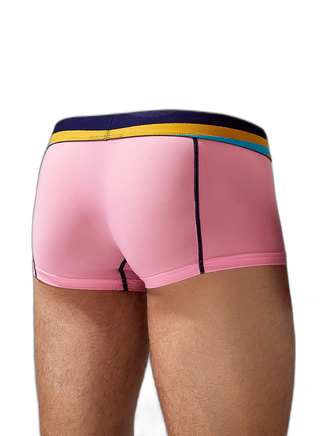 Men's Sport Splicing Lines Trunks