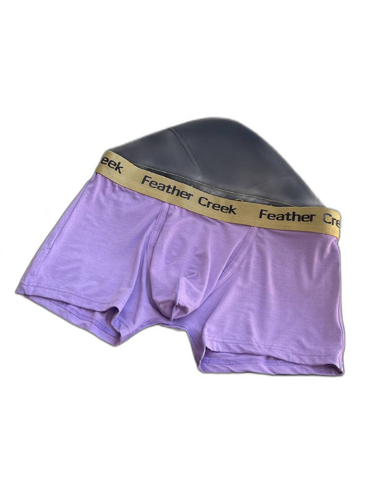 3 Pack Men's U-Shaped Large Pouch Breathable Comfortable Trunks