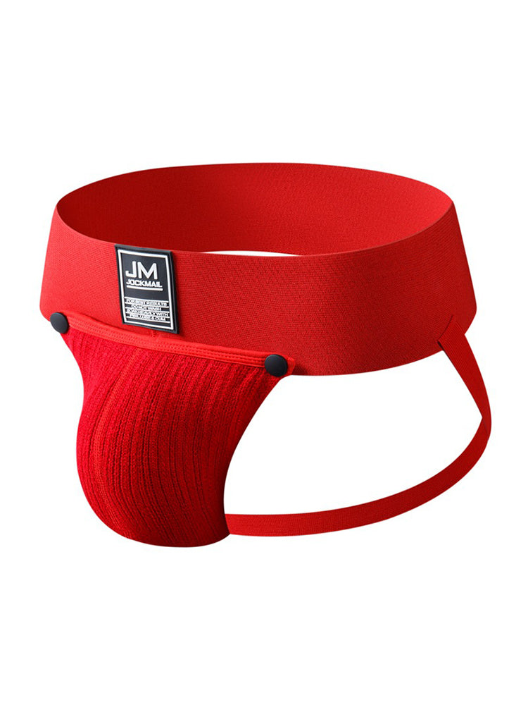 Men's Double Belt Detachable Thong