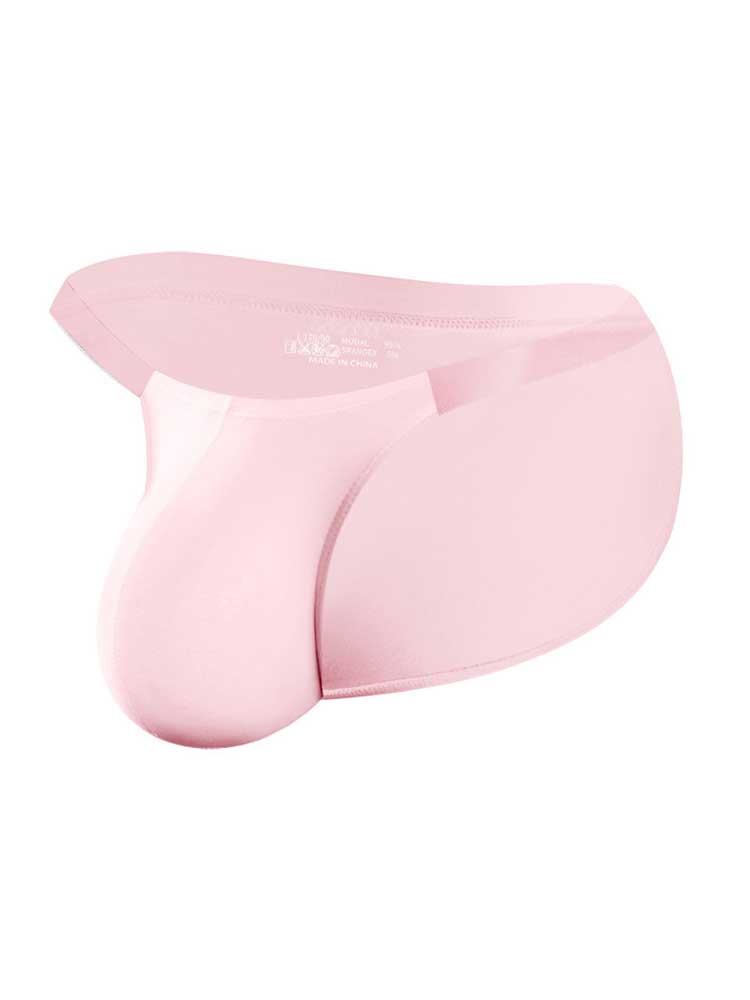 Men's High-Cut Low-Rise Solid Color Modal Briefs