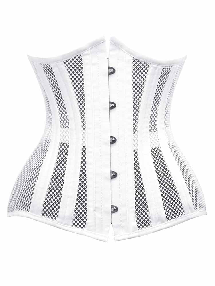 Mesh Shapewear Choker Thong Set