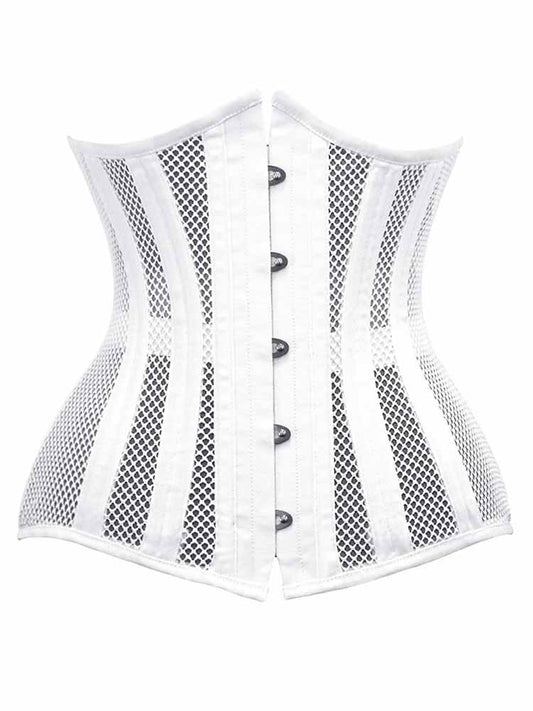 Mesh Shapewear Choker Thong Set