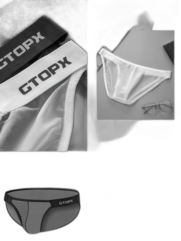 2 Pack Men's Sexy Mesh Bikini – Sheer & Breathable