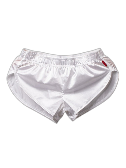 2 Pack Men's Home Loose-Fit Solid Color Seamless Smooth Boxers