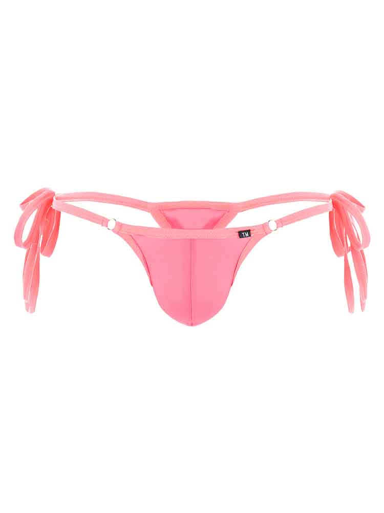Men's Sexy Adjustable Thin Strap Solid Color Thong