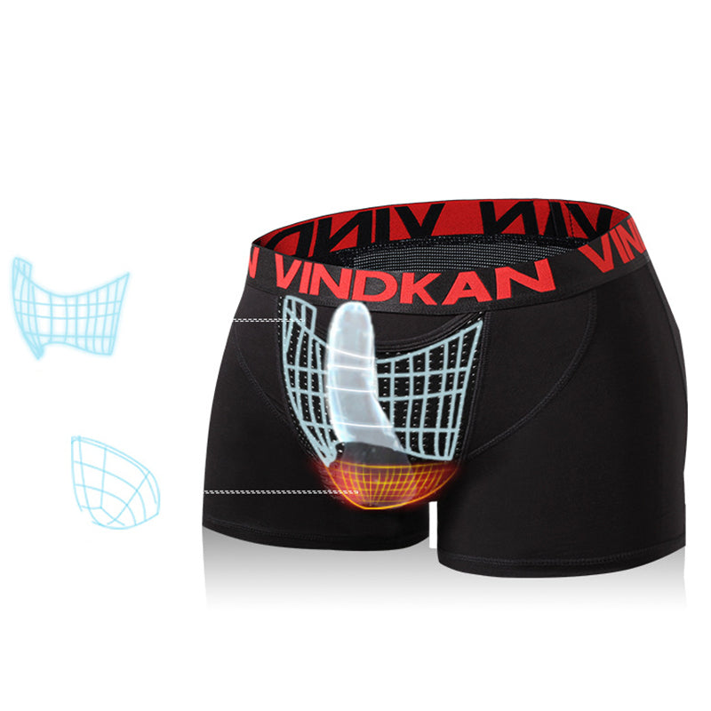 Men's Ball Pouch Functional Modal Boxer Briefs