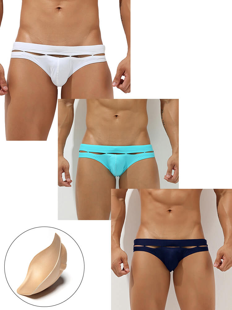 Cutout Fashion Sexy Swim Briefs