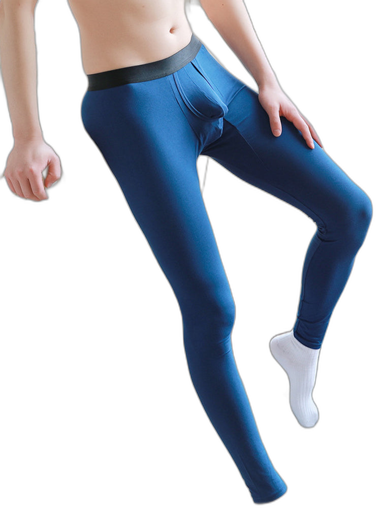 Men's Split-opening Pouch Thermal Pants