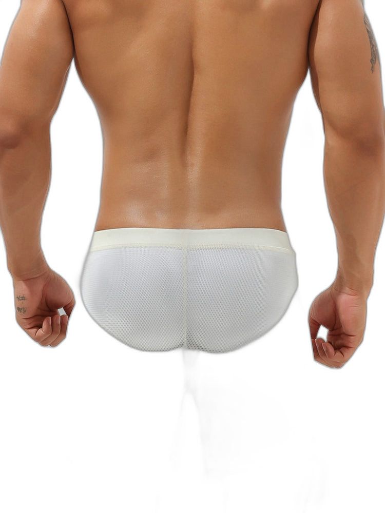 Men’s Sexy See Through Mesh Boxer Shorts