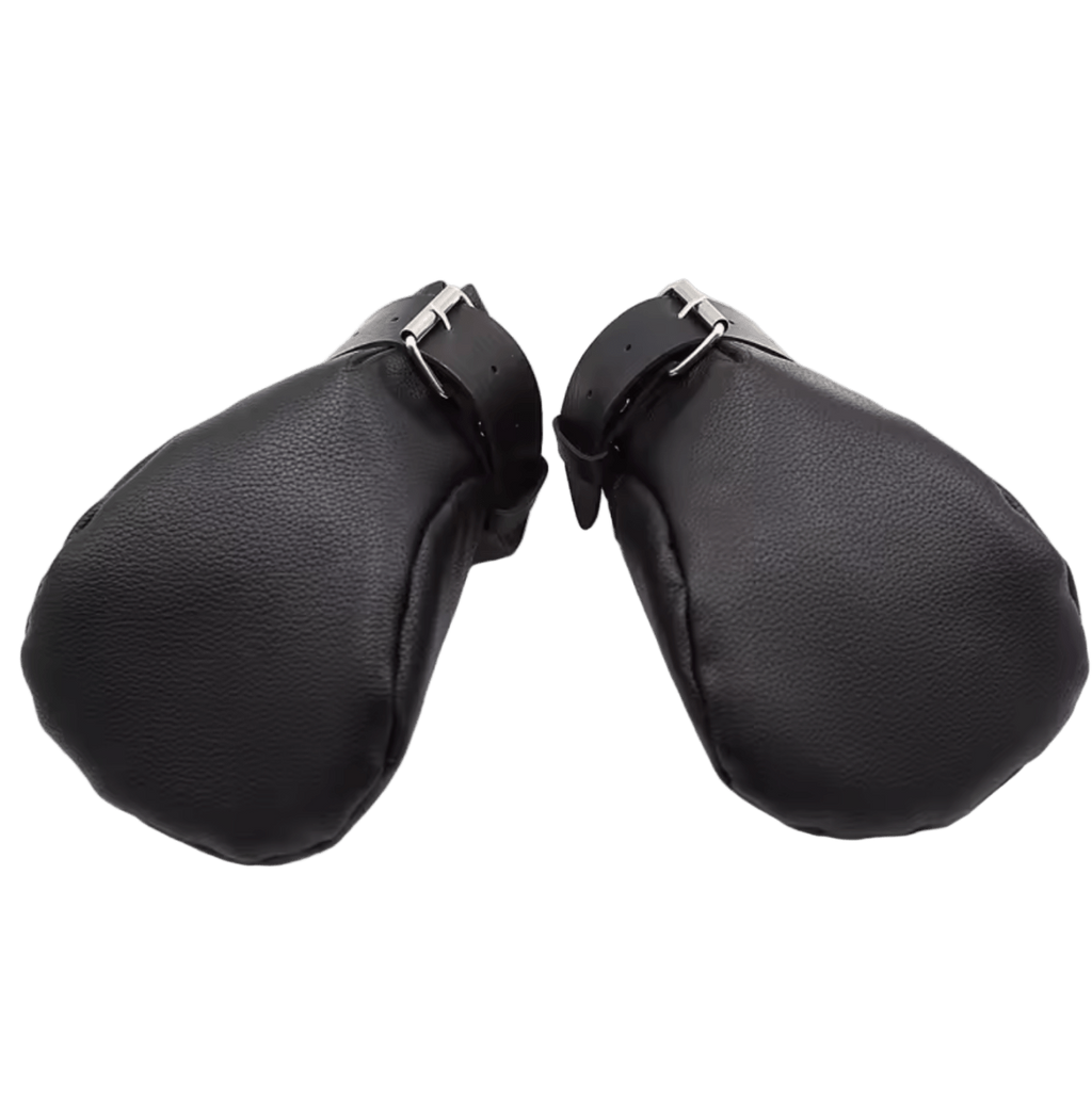 Leather Puppy Mitts