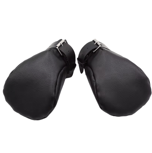 Leather Puppy Mitts
