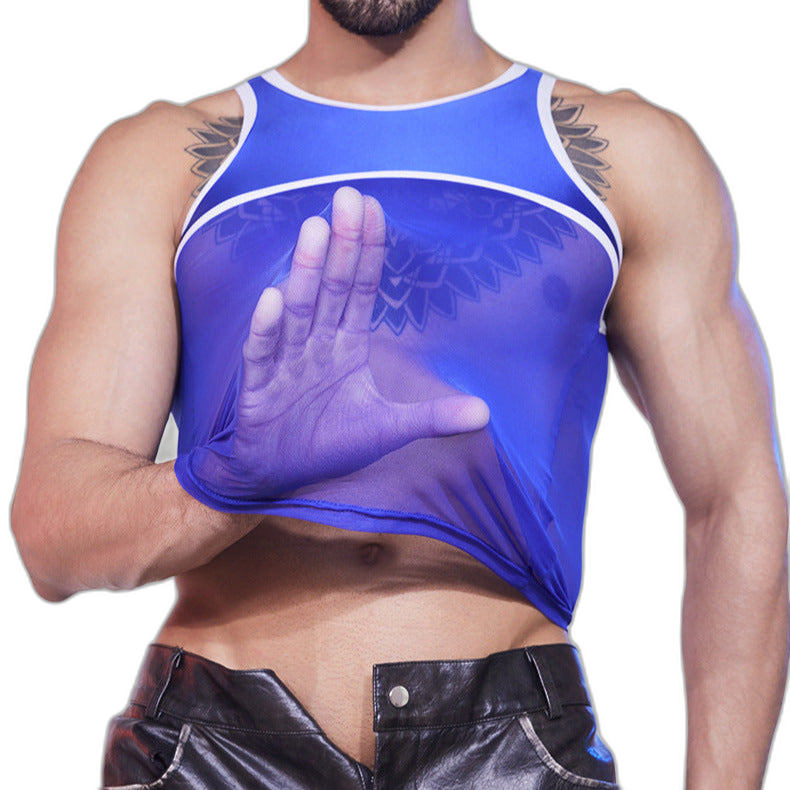 Sheer Tank Mesh Top