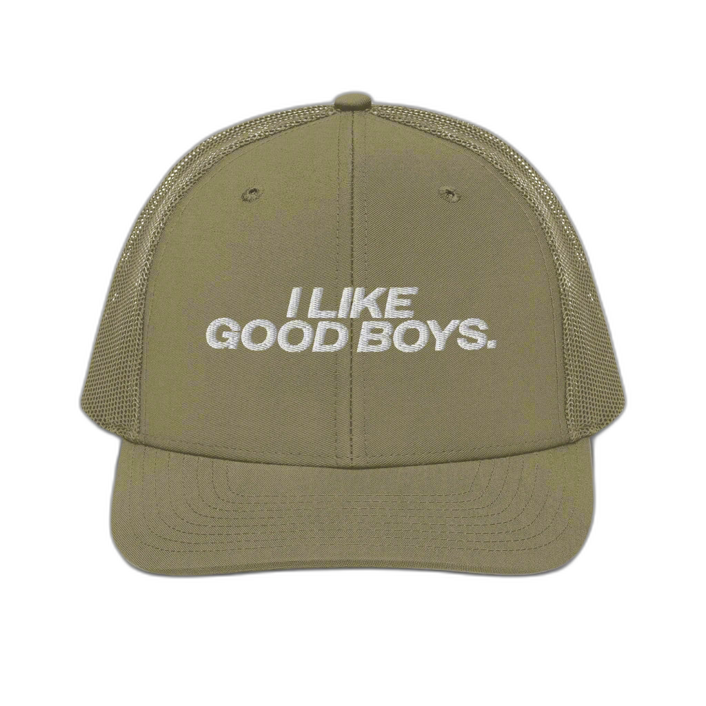 I Like Good Boys Trucker Hat