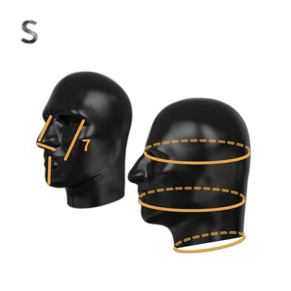THE RUBBER PRISONER Anatomical Latex Mask