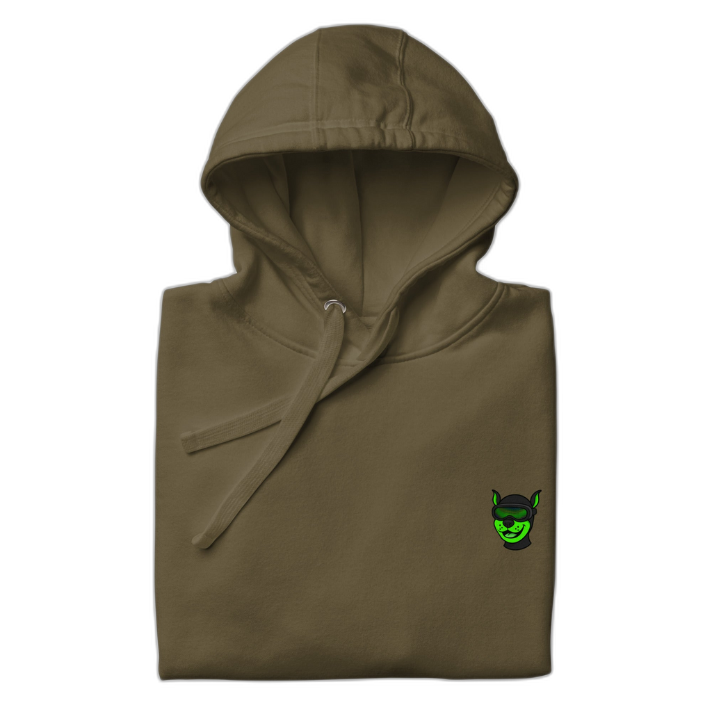 Pup Play Hub Hoodie Green