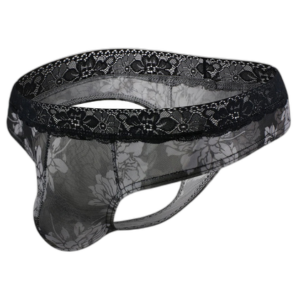 Floral Fantasy Lace Men's Thong
