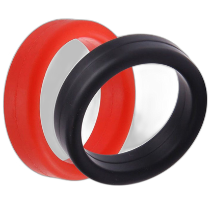 ruff GEAR Silicone Pro Fit Cock Ring Red