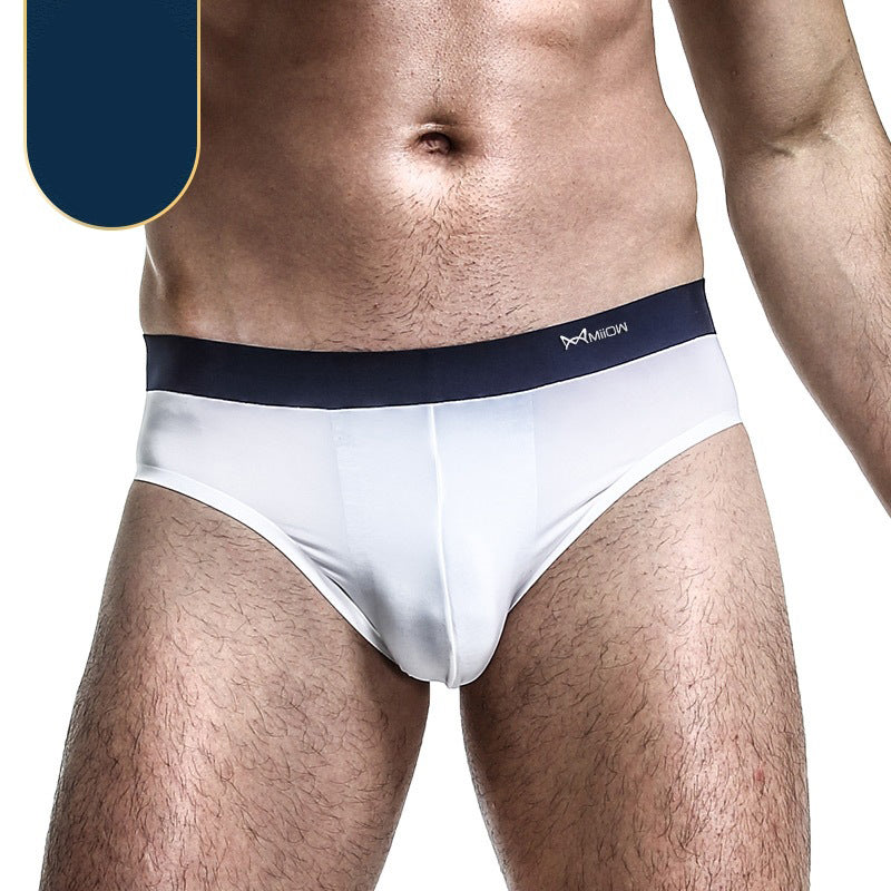 3 Pack Double Layer Silk Snug-fit Men's Underwear