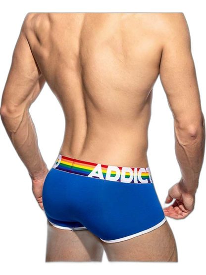 2 Pack Men’s Large Pouch Rainbow Trunks