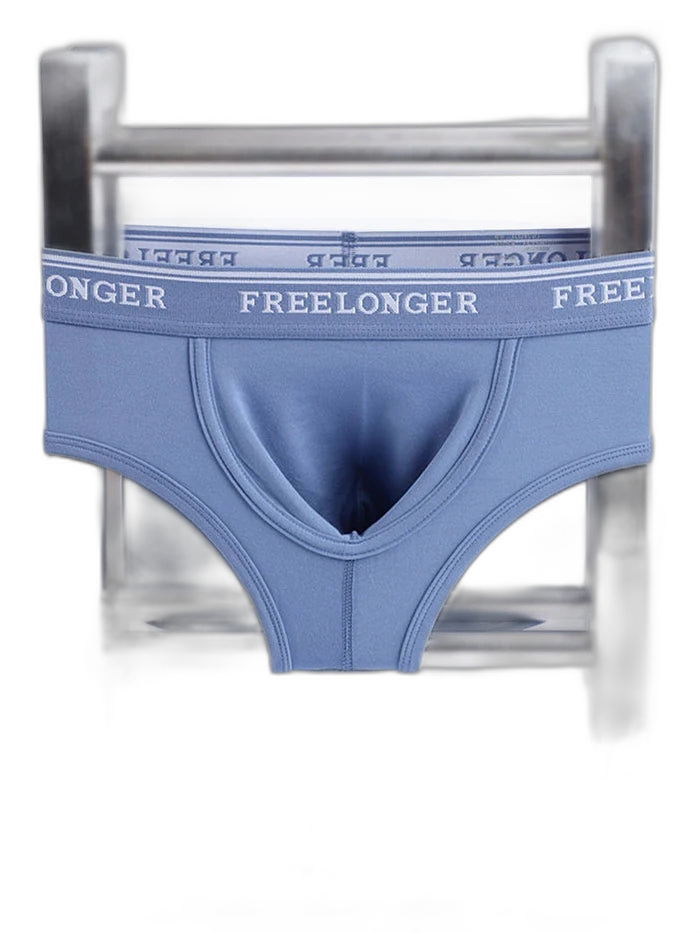 FreeLonger Men’s U convex Separate Support Pouch Trunks