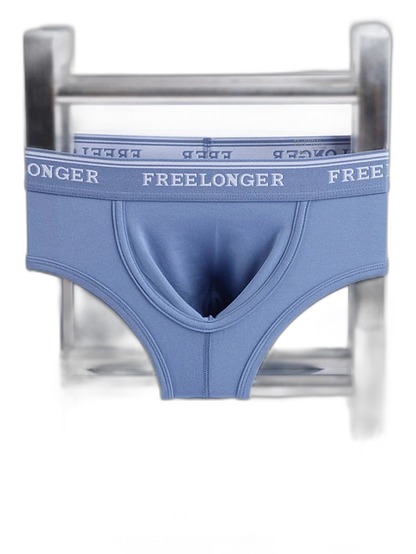 FreeLonger Men’s U convex Separate Support Pouch Trunks