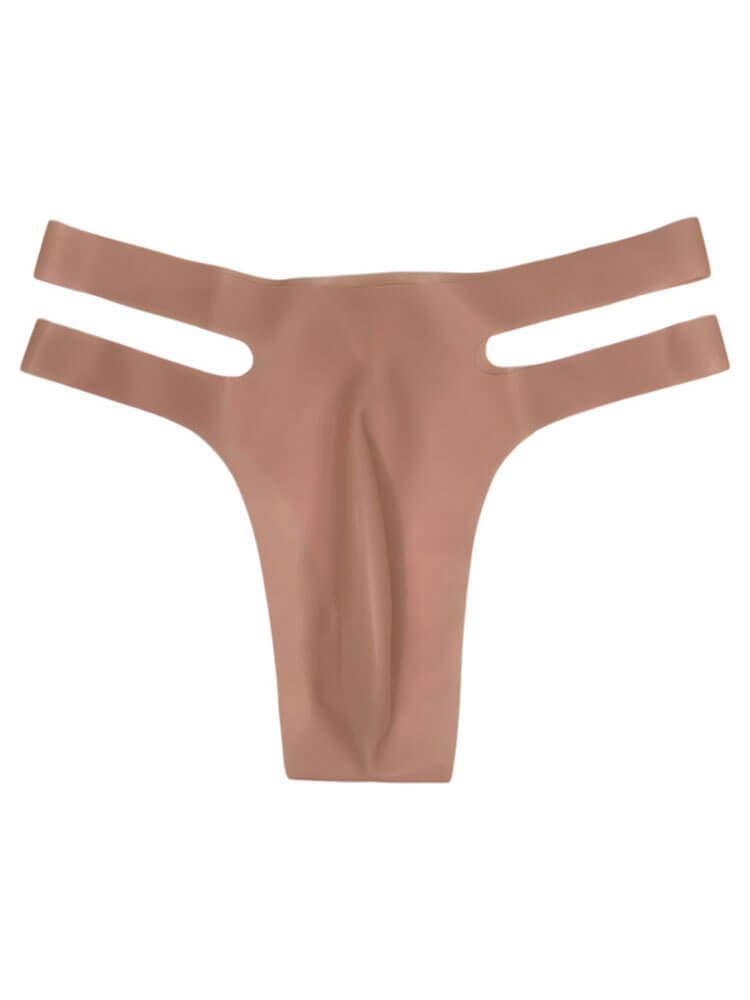 Men's Sexy High-Elastic Seamless Latex Thong